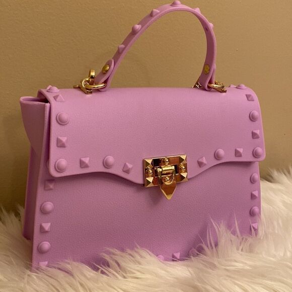 NWT Most Wanted Jelly Crossbody Purse - Purple - Picture 3 of 10